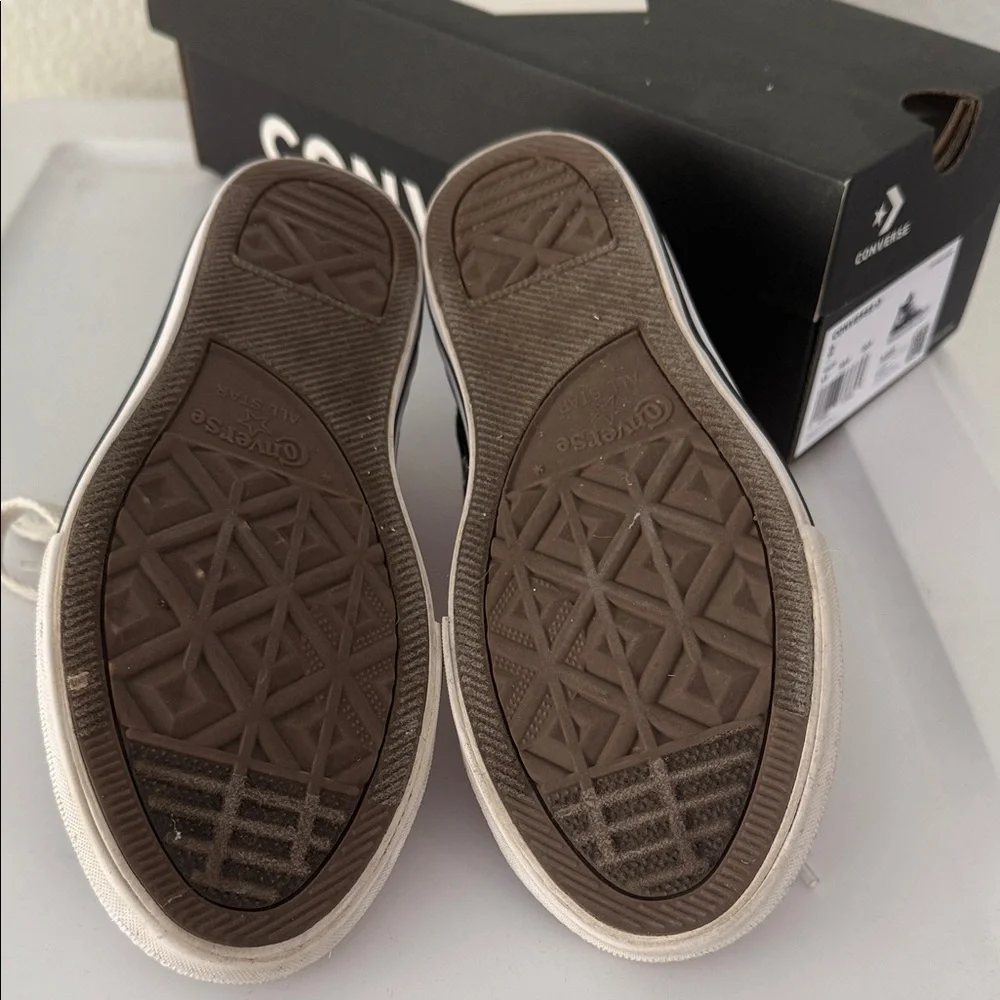 Converse Kids High-Top Sneakers - Black and White